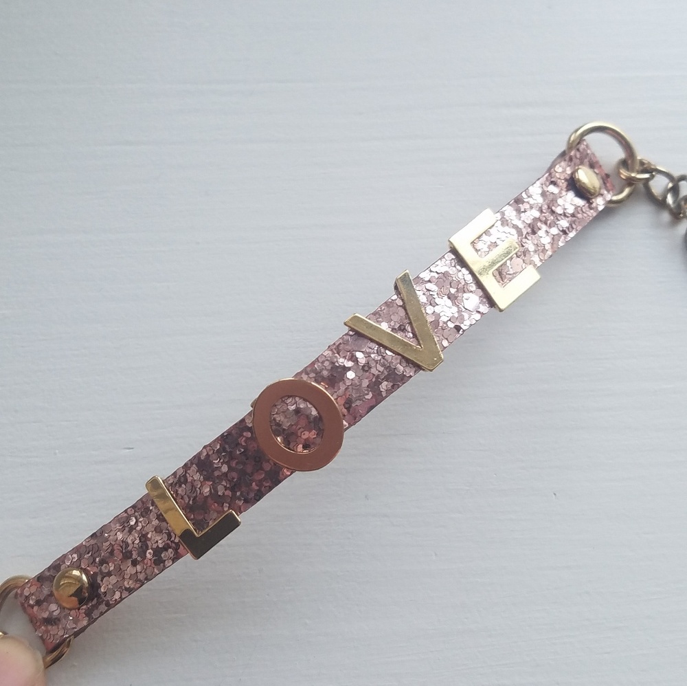 Juicy Couture LOVE Glitter Bracelet